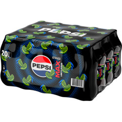 Pepsi Max Lime, flaske 20 stk