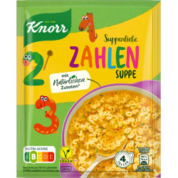 Knorr Suppenliebe Zahlensuppe