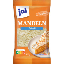 ja! Hakkede mandler