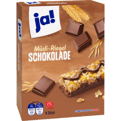 ja! Müslibar med chokolade