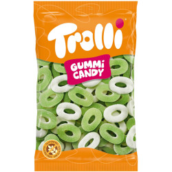 Trolli Gummi Candy Apfelringe